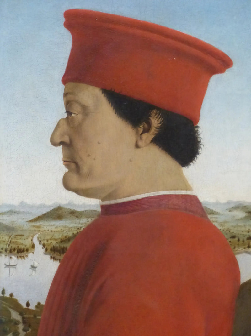 Porträtt av Federico da Montefeltro - Piero della Francesca