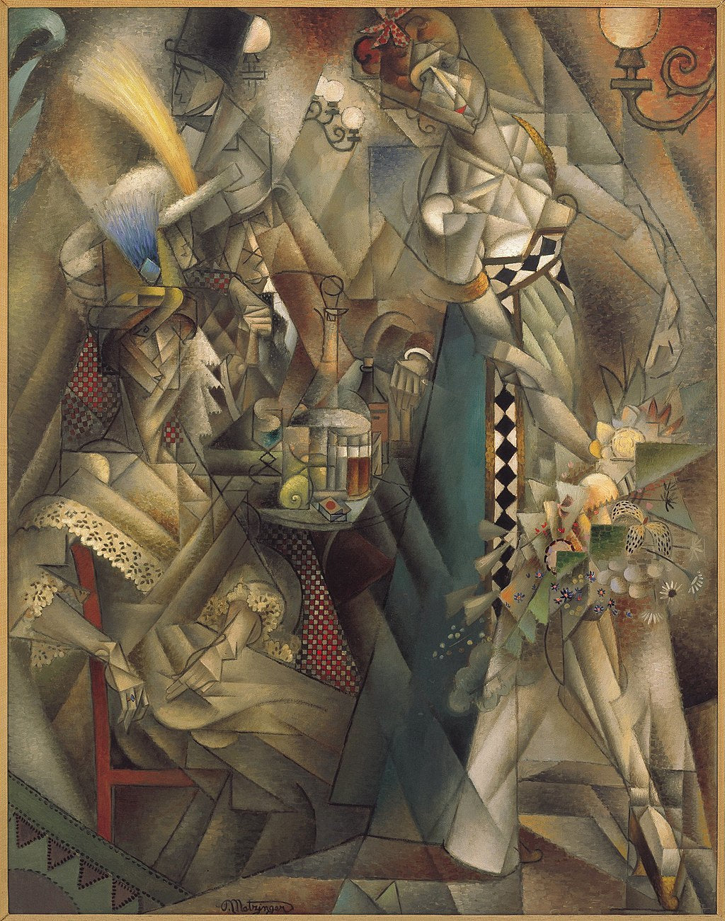 Dansös på café – Jean Metzinger