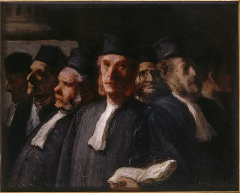 Advokaterna - Honoré Daumier