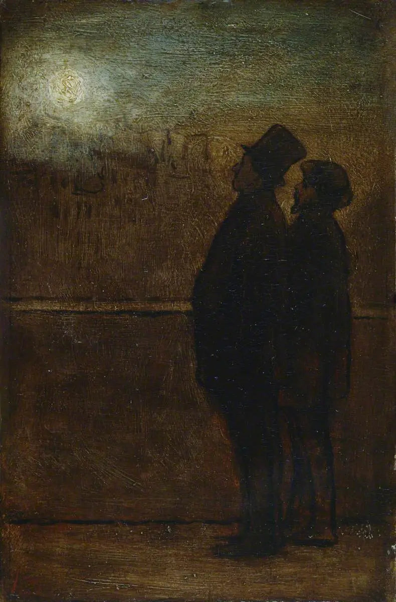 Nattens vandrare - Honoré Daumier