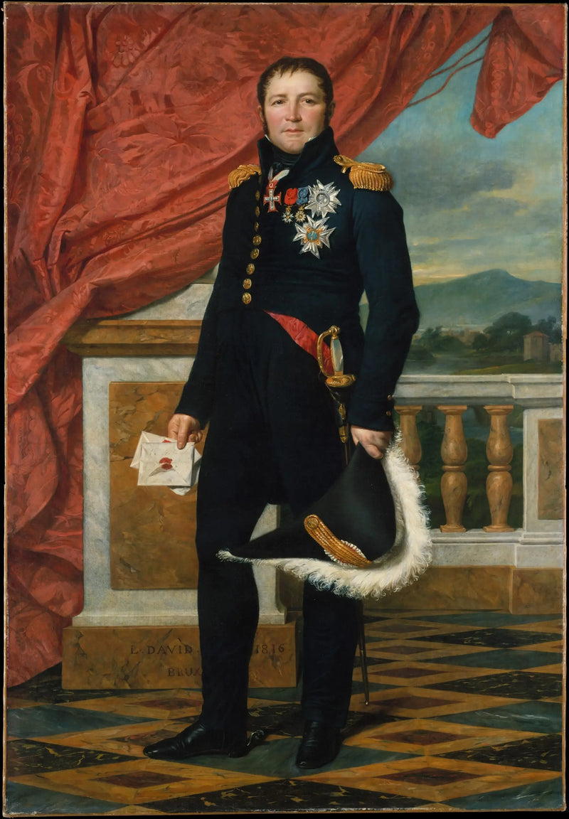 Porträtt av general Étienne-Maurice Gérard - Jacques-Louis David
