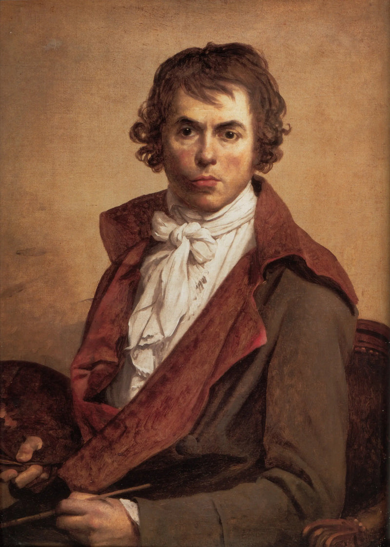 Självporträtt - Jacques-Louis David