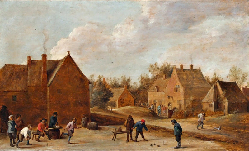 Bybild - David Teniers den yngre