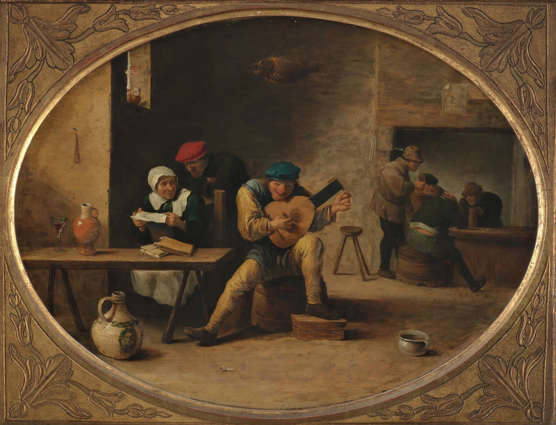 Lutanspelaren - David Teniers den yngre