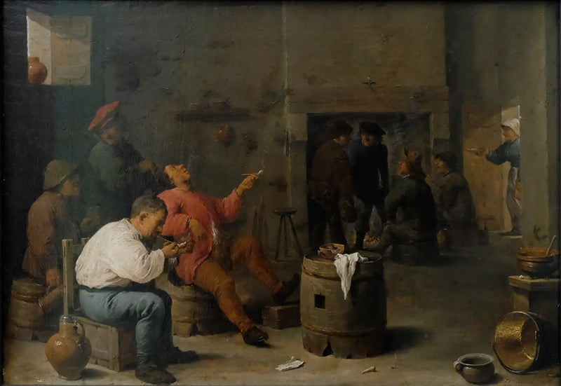 Färsalsal - David Teniers den yngre