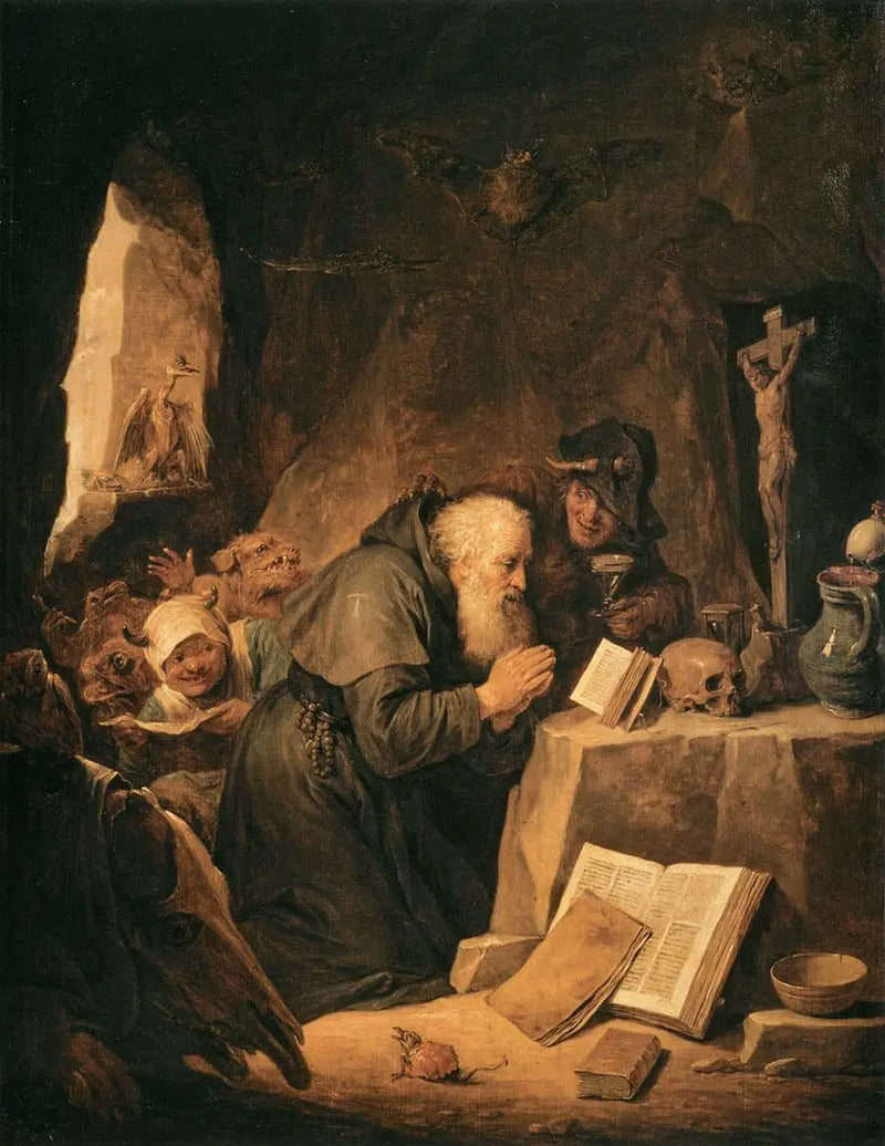 Saint Antonius frestelse - David Teniers den yngre