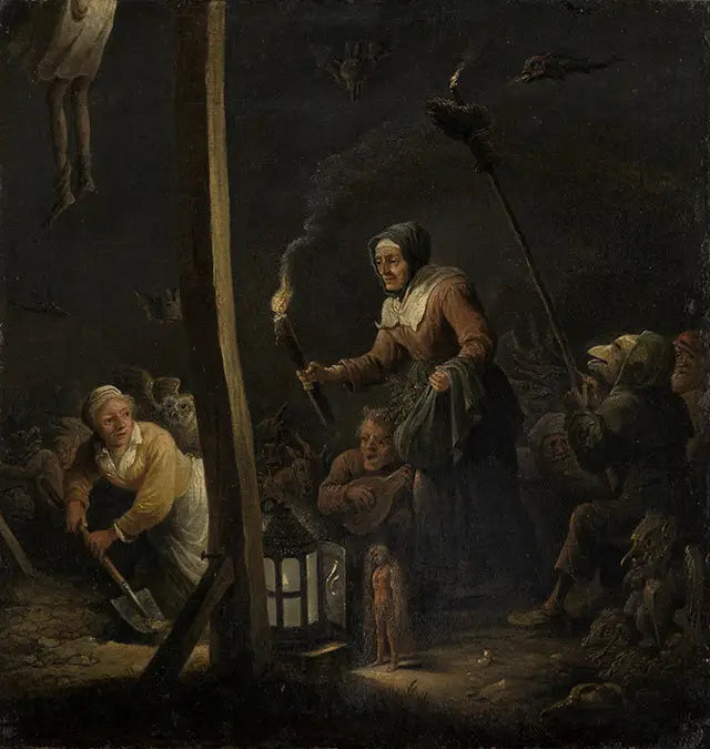 Häxscen - David Teniers den yngre