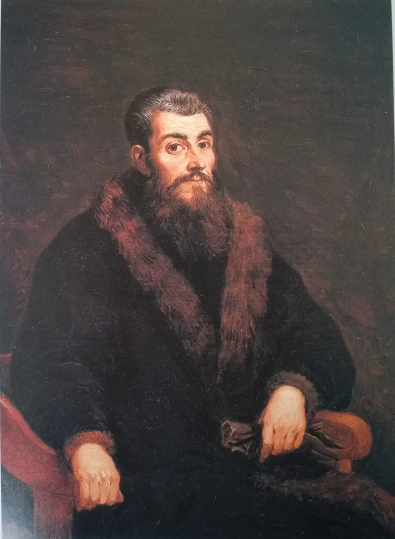 Porträtt av en sittande man - David Teniers den yngre
