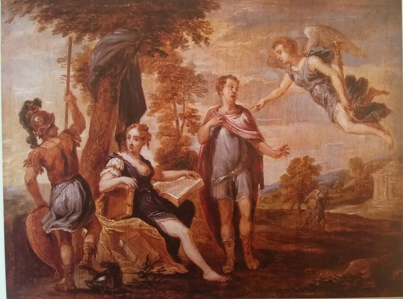 Aeneas kallad av Dido - David Teniers den yngre