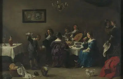 De fem sinnena - David Teniers den yngre