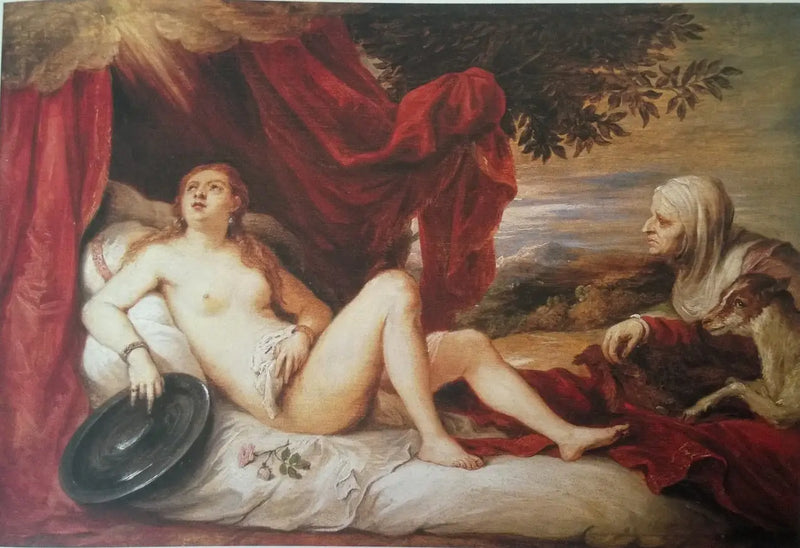 Danaé eller Égine - David Teniers den yngre