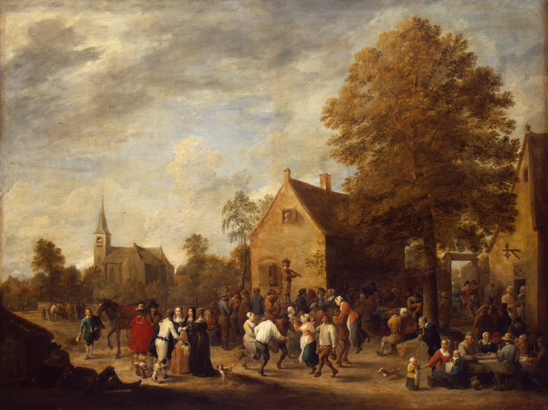Flandrisk glädje - David Teniers den yngre