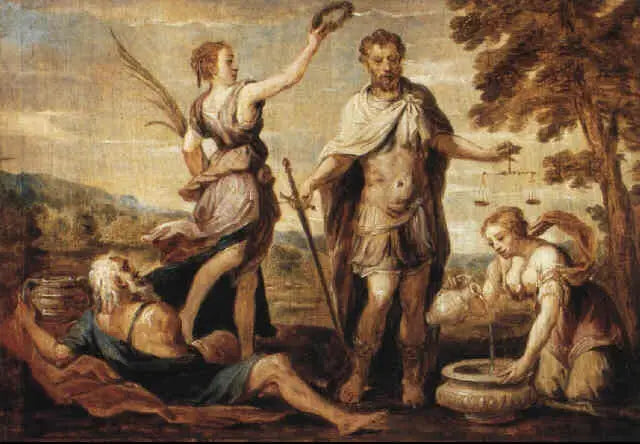 Scipio Afrikanaren - David Teniers den yngre