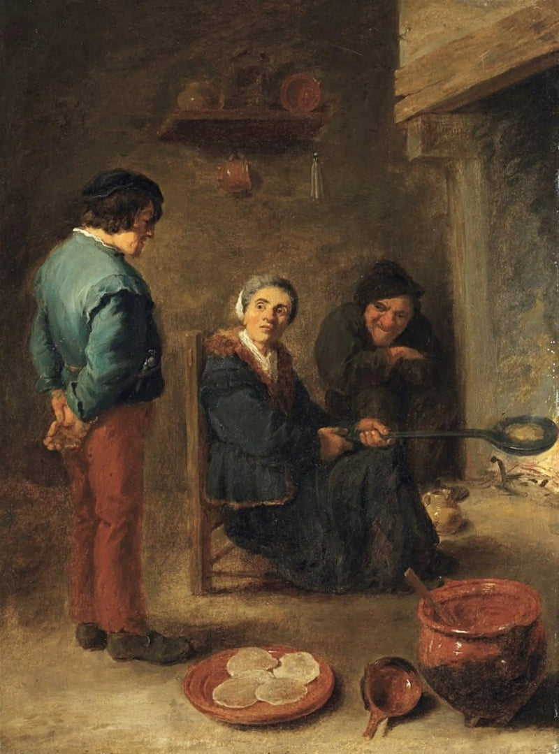 Pannkakssmeden - David Teniers den yngre