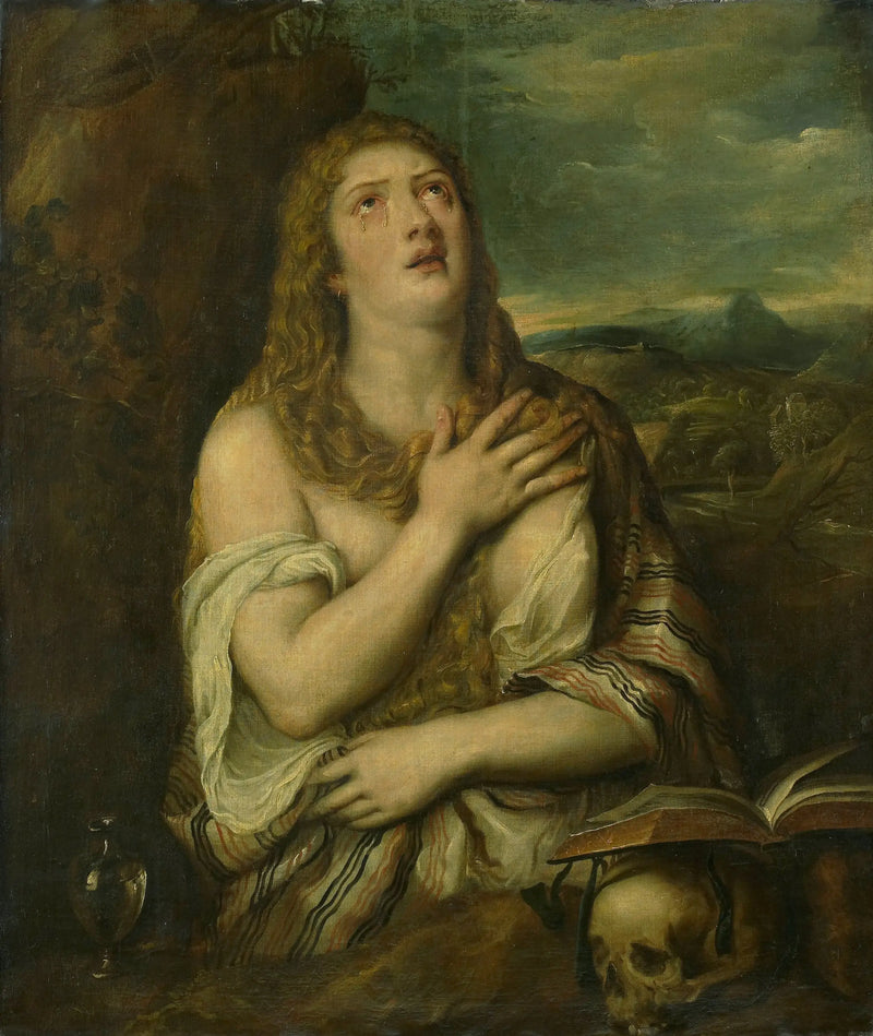 Maria Magdalena ångrar sig - Titian
