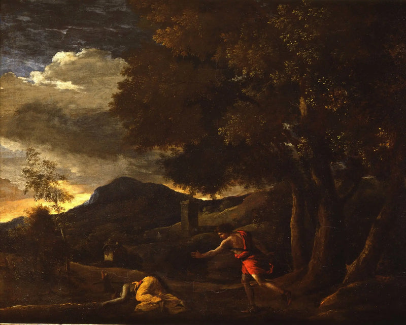 Eurydikes död - Nicolas Poussin