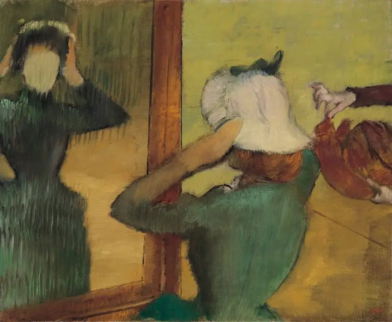 Hos modisten - Edgar Degas