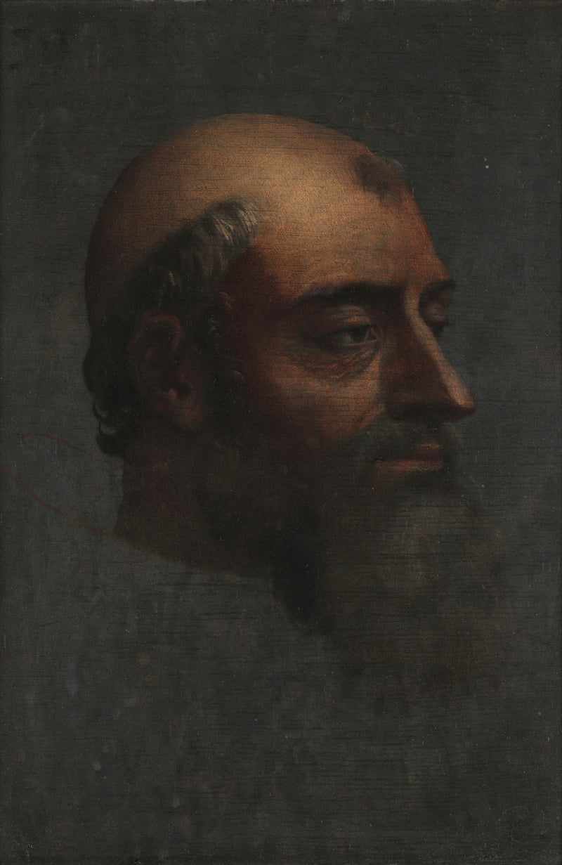 Porträtt av Clément VII med skägg - Sebastiano del Piombo