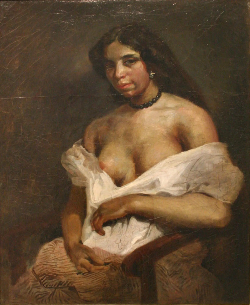Aline mulattinnan - Eugène Delacroix