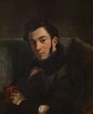 Porträtt av Frédéric Villot - Eugène Delacroix