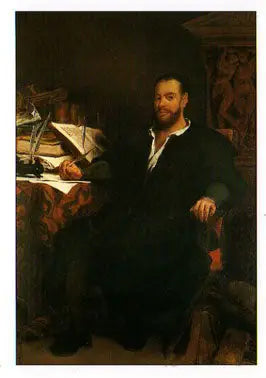 Porträtt av Rabelais - Eugène Delacroix