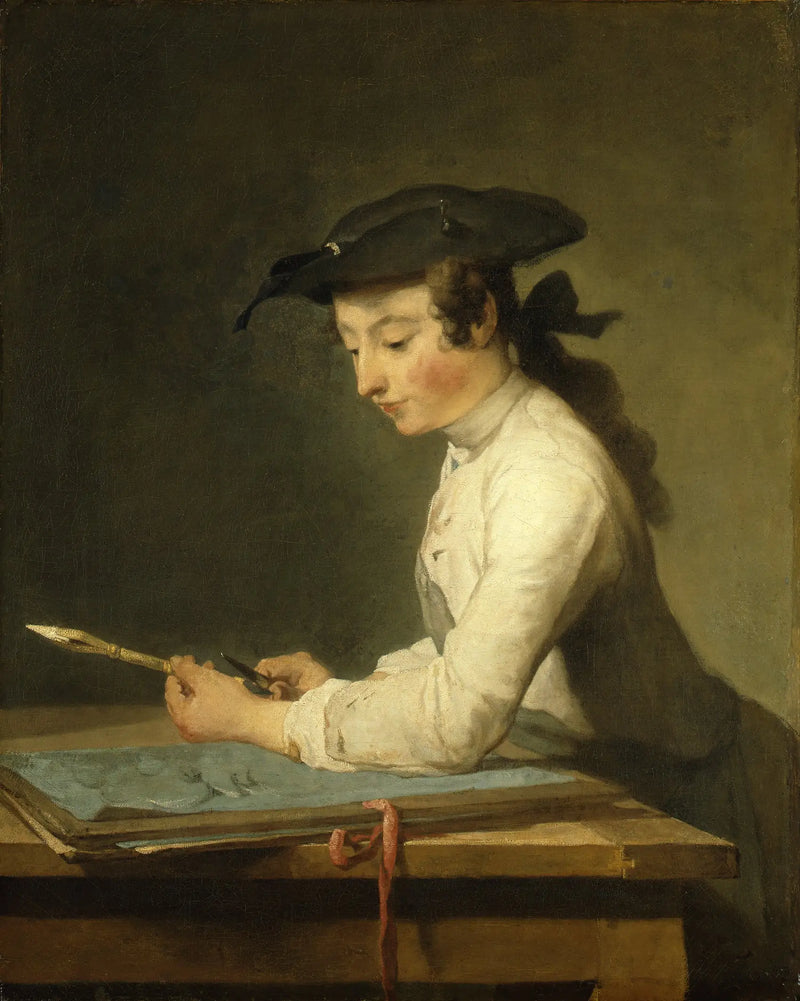 Tecknaren - Jean Simeón Chardin