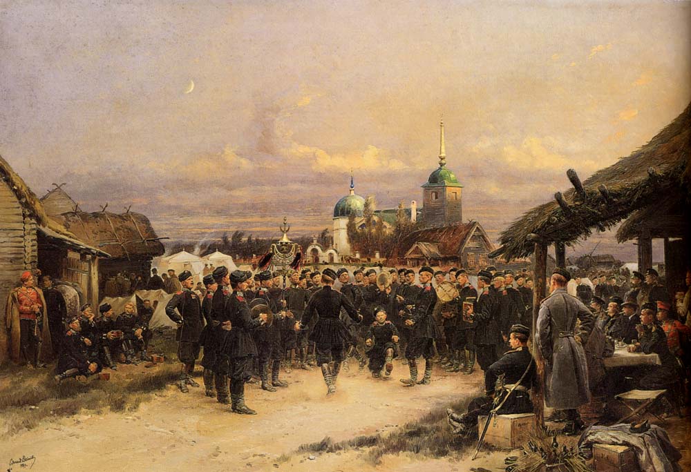 Chanteur du 4e bataillon de fusiliers à Tsarskoïe Selo - Édouard Detaille - Alpha Reproduction