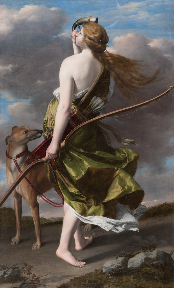 Diane jägare - Orazio Gentileschi