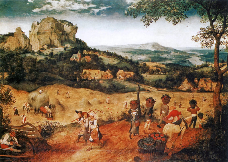 Slåttern - Pieter Brueghel den äldre