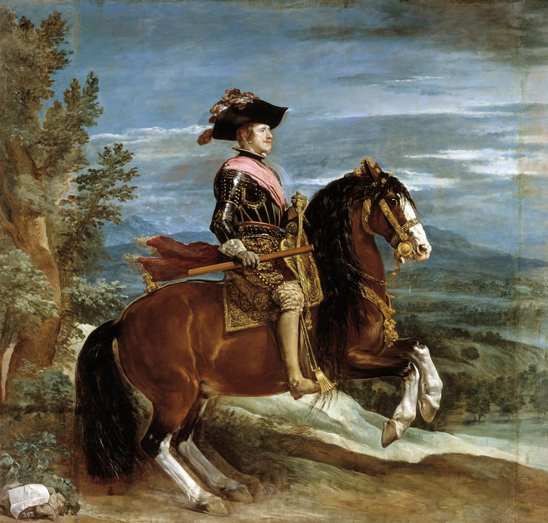 Filip IV till häst - Diego Velázquez