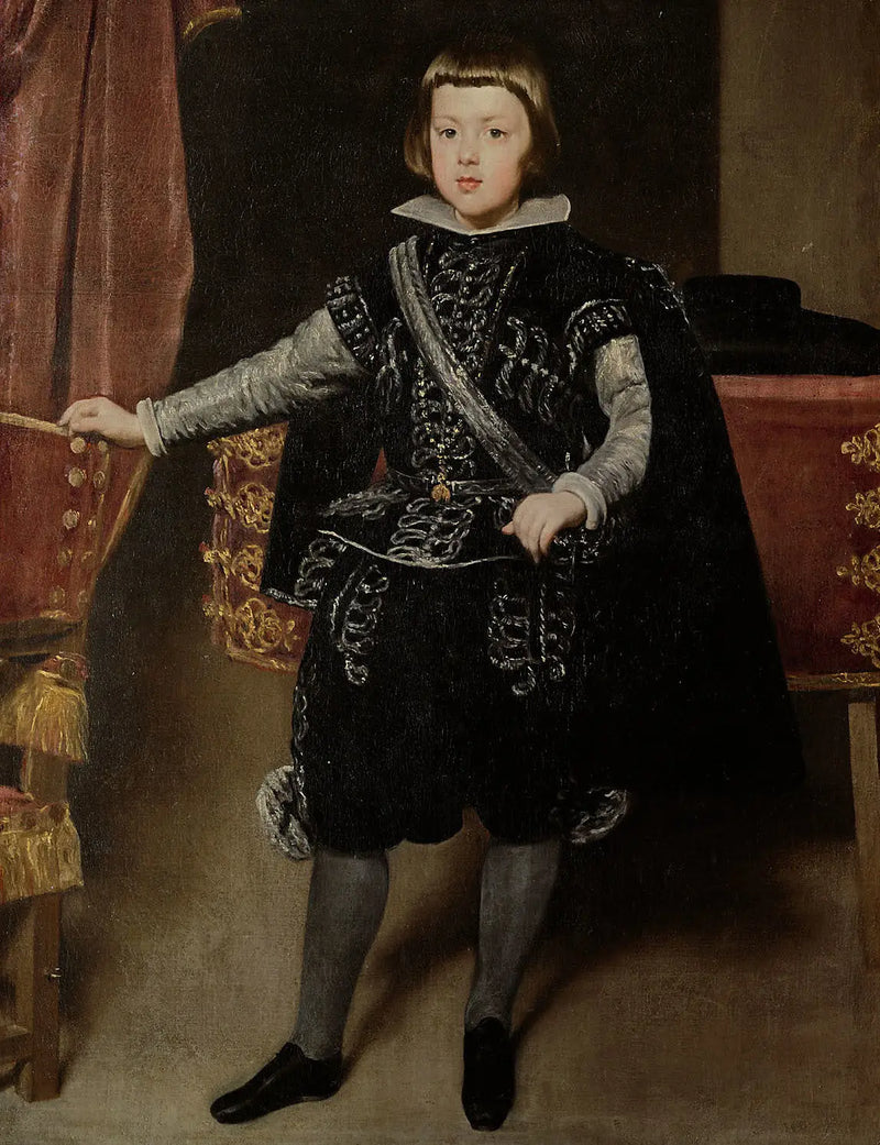 Porträtt av barnet Baltasar Carlos - Diego Velázquez