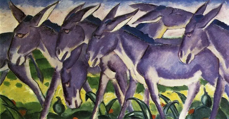 Åsna frisen - Franz Marc