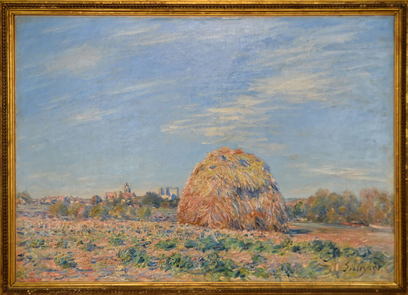 Kvarn vid Loing-floden - Alfred Sisley