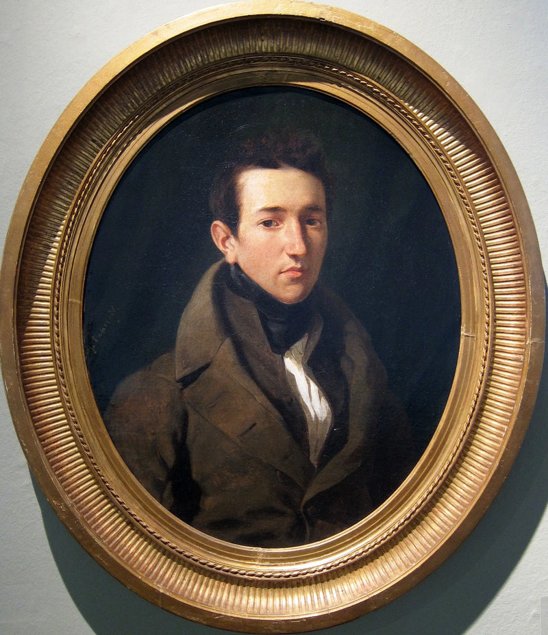Porträtt av Bellinger - Eugène Delacroix