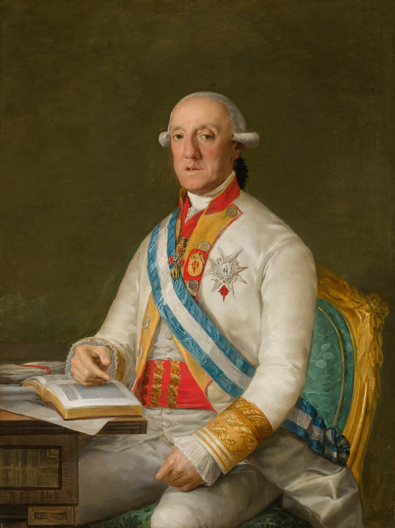 Porträtt av hertigen av Roca - Francisco de Goya