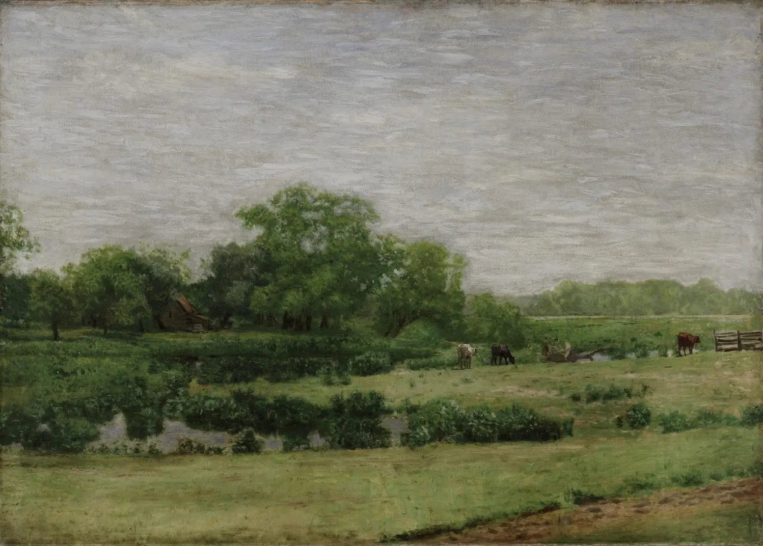 Les prés Gloucester - Thomas Eakins - Alpha Reproduction