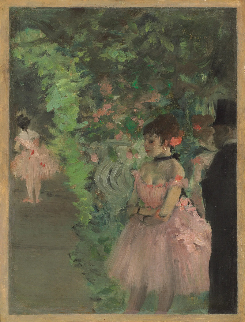 Dansare i kulisserna - Edgar Degas