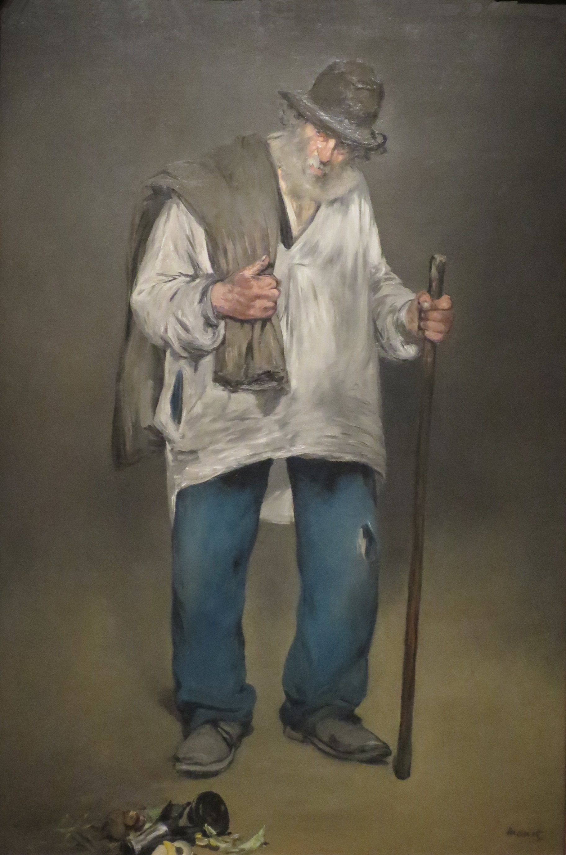 Reproduction du tableau « Un mendiant - Édouard Manet » par Alpha Reproduction en peinture à l’huile