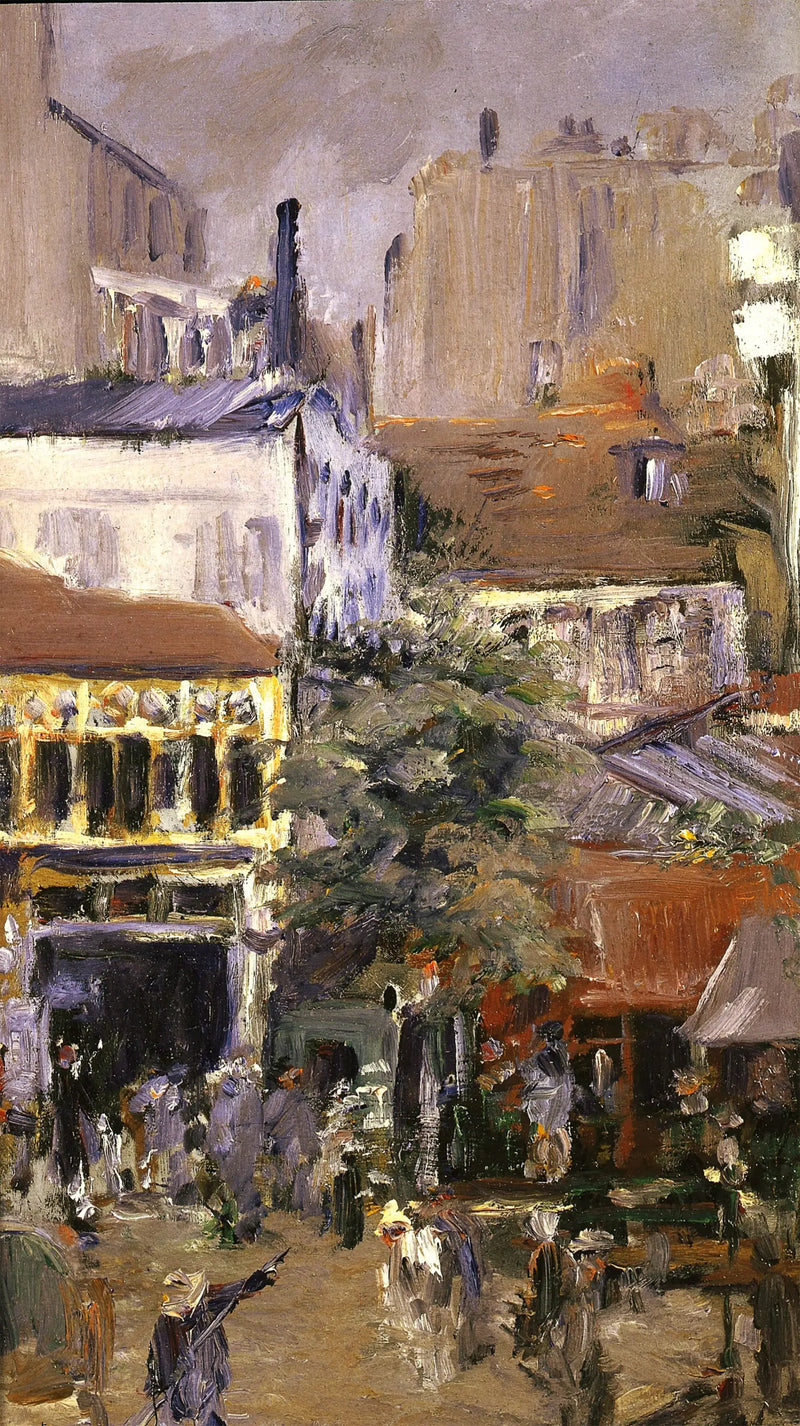 Utsikt över Clichy-torget - Édouard Manet
