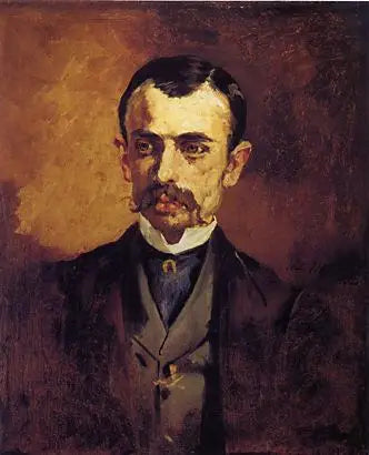 Porträtt av man - Édouard Manet
