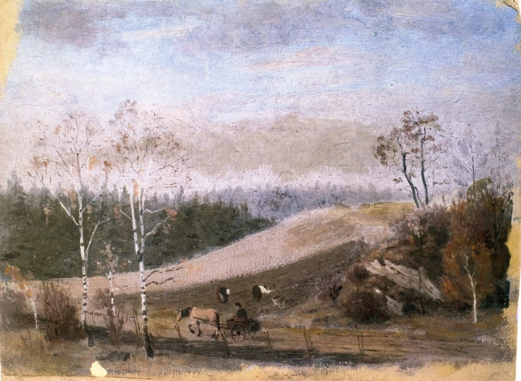 Reproduction du tableau « Travail d'automne dans le champ - Edvard Munch » par Alpha Reproduction en peinture à l’huile