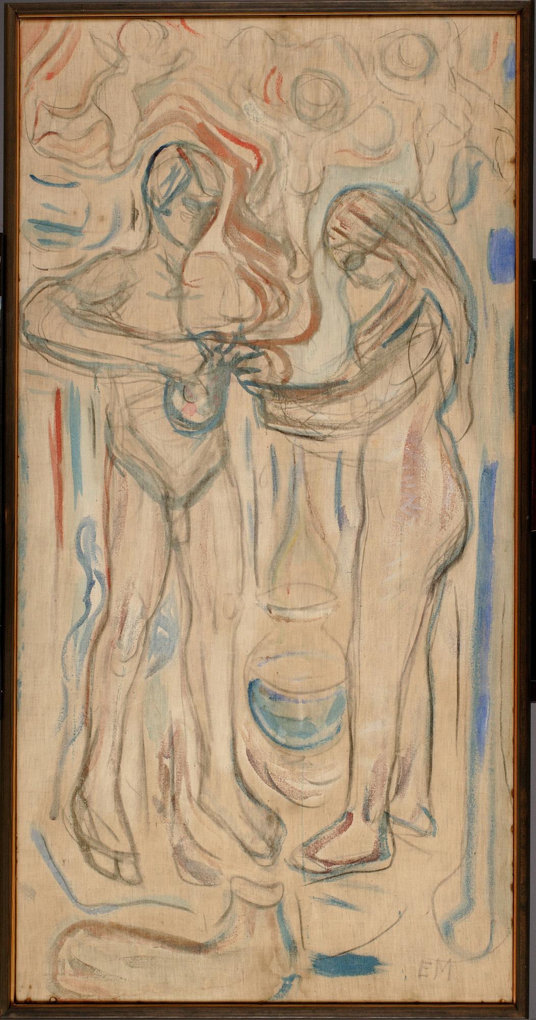 Reproduction du tableau « Chimie - Edvard Munch » par Alpha Reproduction en peinture à l’huile