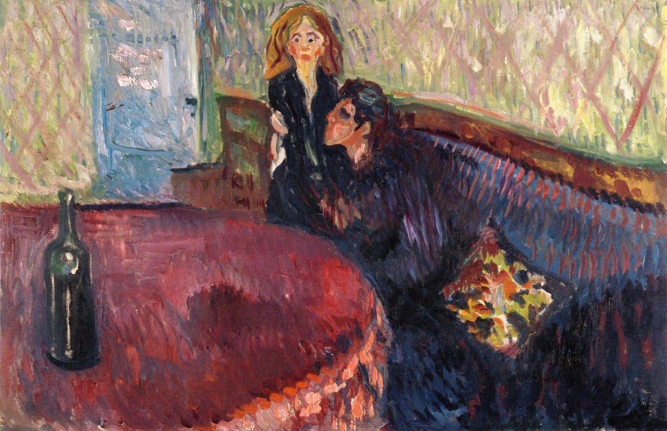 Reproduction du tableau « Désir - Edvard Munch » par Alpha Reproduction en peinture à l’huile