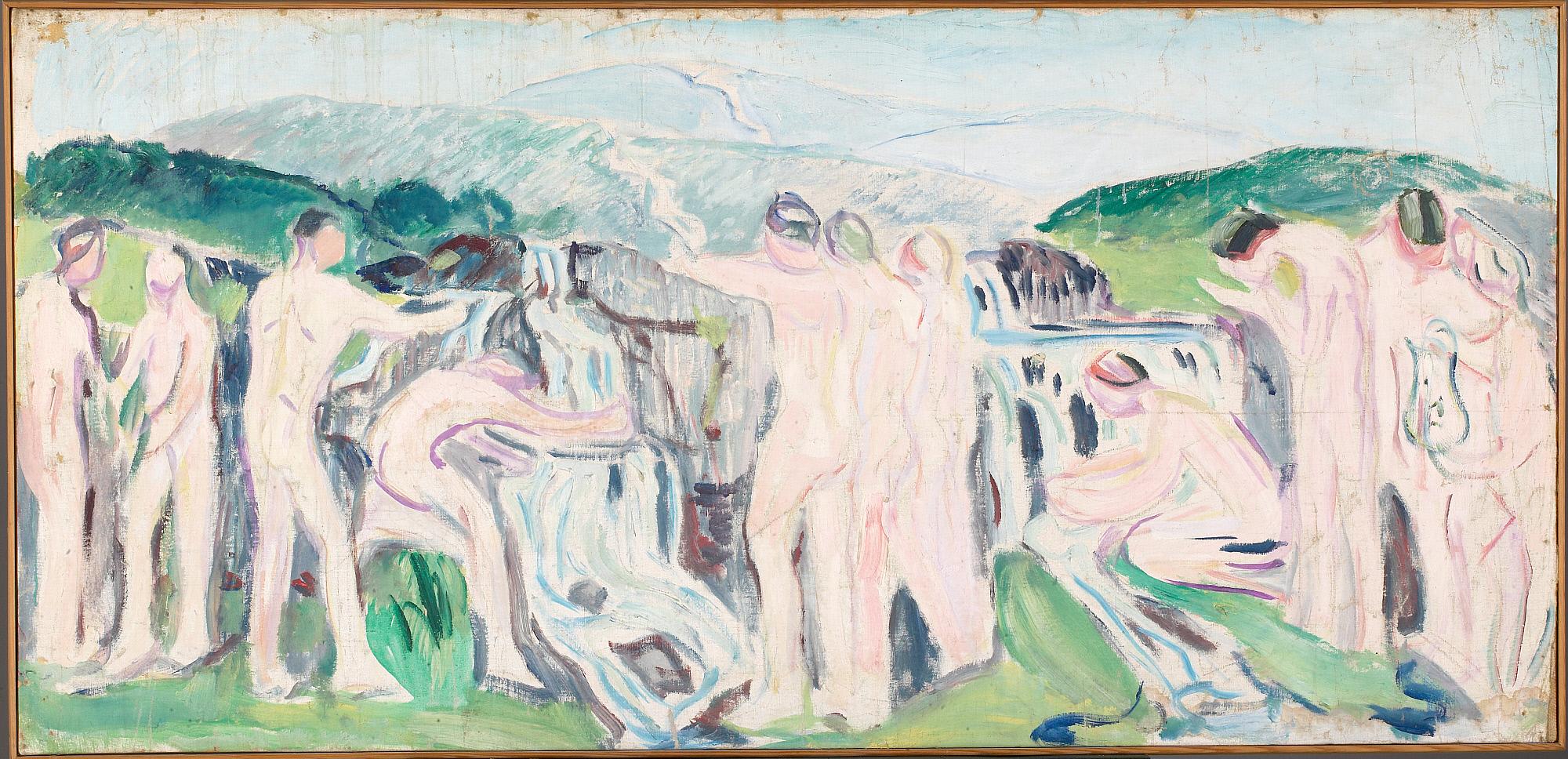 Reproduction du tableau « La Source - Edvard Munch » par Alpha Reproduction en peinture à l’huile