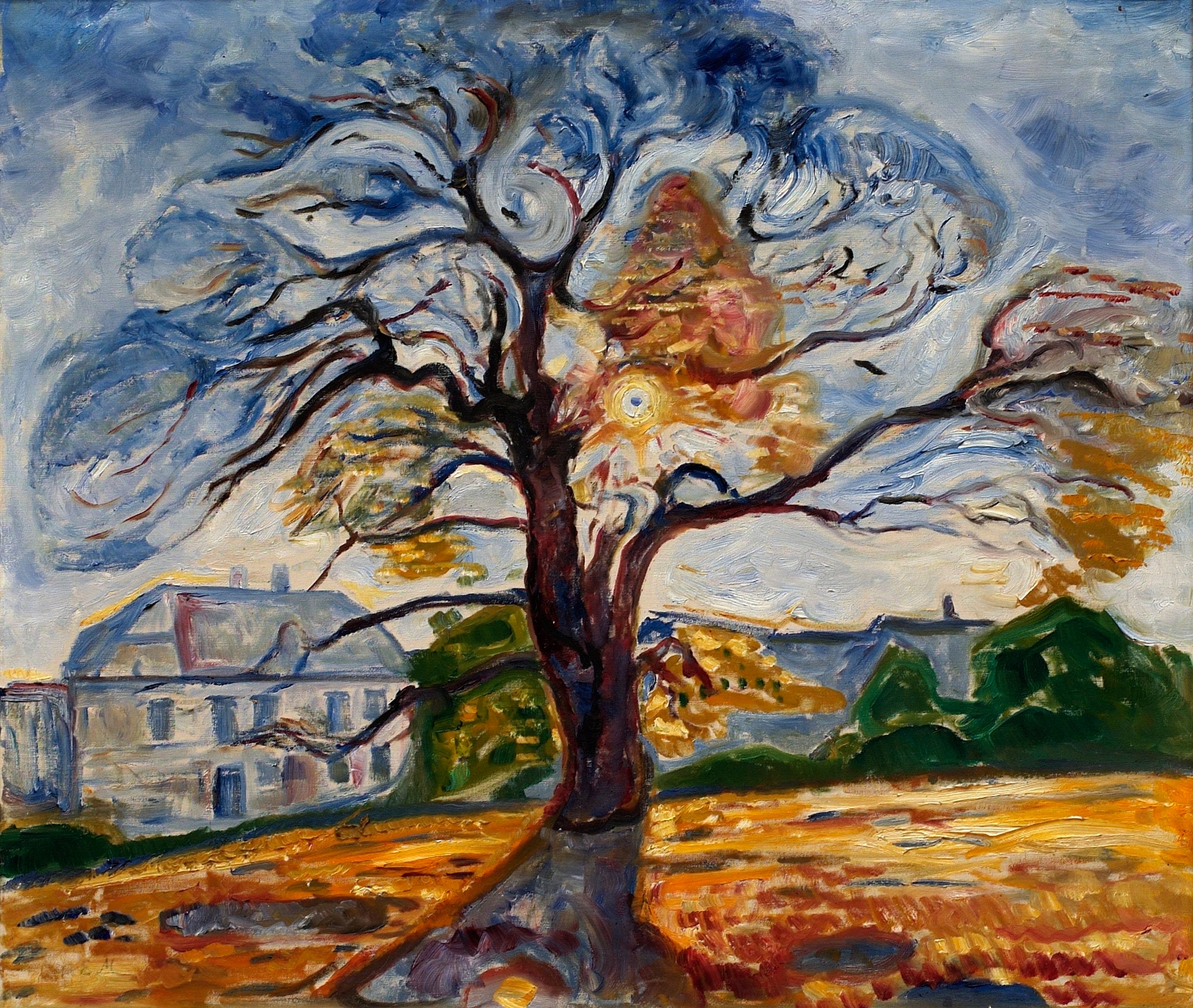 Reproduction du tableau « Le Chêne - Edvard Munch » par Alpha Reproduction en peinture à l’huile