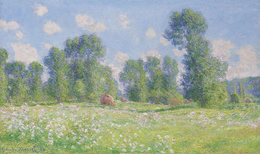 🌸 Vårkänsla i Giverny – Claude Monet (1890)