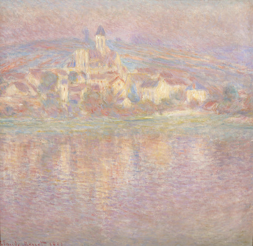 🌅 Solnedgångseffekt i Vétheuil – Claude Monet (1901)