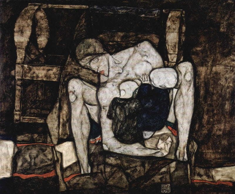 Blind Mor, eller Modern - Egon Schiele