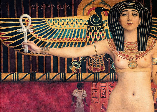 🏺 Forntida Egypten – Isis – Gustav Klimt (ca 1890-1891)