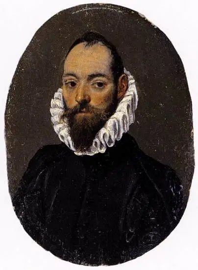 Porträtt av man - El Greco